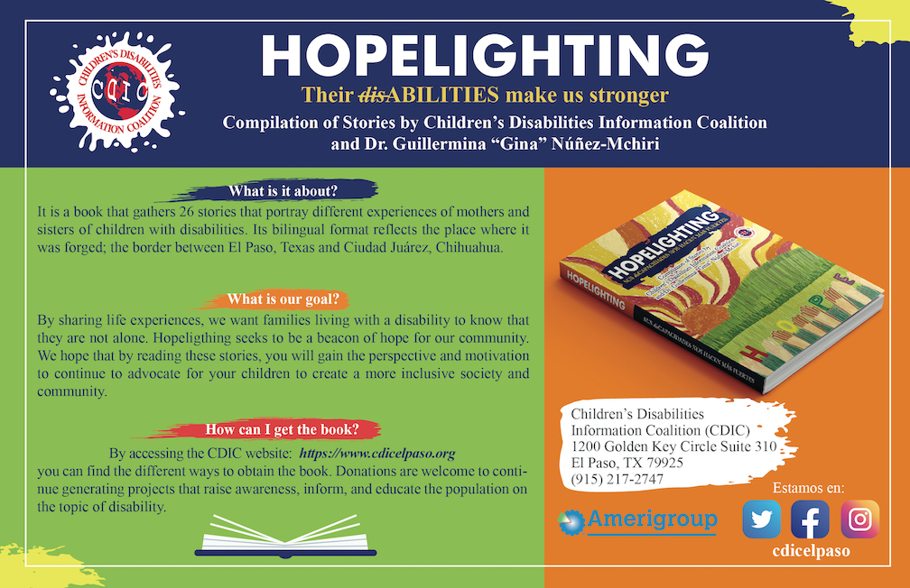 Hopelighting dis-Abilities Book